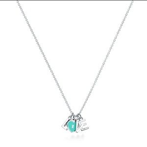 Tiffany & Co Love Notes Heart Charm Necklace